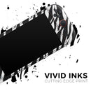Simple Vector Zebra Animal Print // Premium Vinyl Wrap Skin Kit Compatible with the Nintendo Switch 2