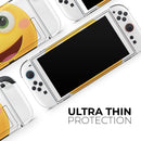 Smiley Friendly Emoticons // Premium Vinyl Wrap Skin Kit Compatible with the Nintendo Switch 2