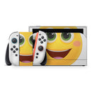 Smiley V2 Friendly Emoticons // Premium Vinyl Wrap Skin Kit Compatible with the Nintendo Switch 2