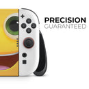 Smiley V2 Friendly Emoticons // Premium Vinyl Wrap Skin Kit Compatible with the Nintendo Switch 2
