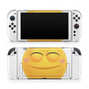 Smiley V3 Friendly Emoticons // Premium Vinyl Wrap Skin Kit Compatible with the Nintendo Switch 2