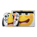 Smiley Weird Friendly Emoticons // Premium Vinyl Wrap Skin Kit Compatible with the Nintendo Switch 2