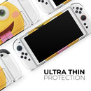 Smiley Wink Friendly Emoticons // Premium Vinyl Wrap Skin Kit Compatible with the Nintendo Switch 2