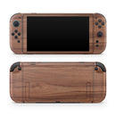 Smooth-Grained Wooden Plank // Premium Vinyl Wrap Skin Kit Compatible with the Nintendo Switch 2