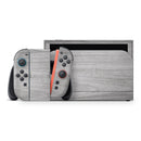 Smooth Gray Wood // Premium Vinyl Wrap Skin Kit Compatible with the Nintendo Switch 2