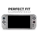 Smooth Gray Wood // Premium Vinyl Wrap Skin Kit Compatible with the Nintendo Switch 2