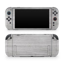 Smooth Gray Wood // Premium Vinyl Wrap Skin Kit Compatible with the Nintendo Switch 2