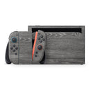 Smooth Gray Wood V2 // Premium Vinyl Wrap Skin Kit Compatible with the Nintendo Switch 2