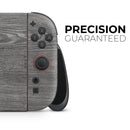 Smooth Gray Wood V2 // Premium Vinyl Wrap Skin Kit Compatible with the Nintendo Switch 2