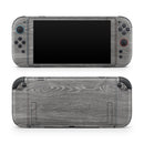 Smooth Gray Wood V2 // Premium Vinyl Wrap Skin Kit Compatible with the Nintendo Switch 2