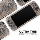 Snake Skin Pattern V2 // Premium Vinyl Wrap Skin Kit Compatible with the Nintendo Switch 2