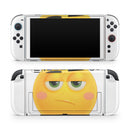 So What Friendly Emoticons // Premium Vinyl Wrap Skin Kit Compatible with the Nintendo Switch 2