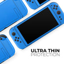 Solid Blue // Premium Vinyl Wrap Skin Kit Compatible with the Nintendo Switch 2