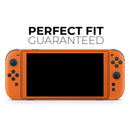Solid Burnt Orange // Premium Vinyl Wrap Skin Kit Compatible with the Nintendo Switch 2