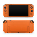 Solid Burnt Orange // Premium Vinyl Wrap Skin Kit Compatible with the Nintendo Switch 2