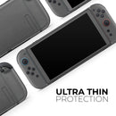 Solid Dark Gray // Premium Vinyl Wrap Skin Kit Compatible with the Nintendo Switch 2