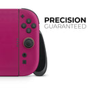 Solid Dark Pink V2 // Premium Vinyl Wrap Skin Kit Compatible with the Nintendo Switch 2