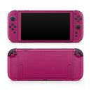 Solid Dark Pink V2 // Premium Vinyl Wrap Skin Kit Compatible with the Nintendo Switch 2