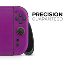 Solid Dark Purple // Premium Vinyl Wrap Skin Kit Compatible with the Nintendo Switch 2