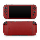 Solid Dark Red // Premium Vinyl Wrap Skin Kit Compatible with the Nintendo Switch 2