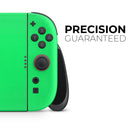 Solid Green V2 // Premium Vinyl Wrap Skin Kit Compatible with the Nintendo Switch 2