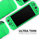 Solid Green V2 // Premium Vinyl Wrap Skin Kit Compatible with the Nintendo Switch 2