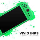 Solid Green V2 // Premium Vinyl Wrap Skin Kit Compatible with the Nintendo Switch 2