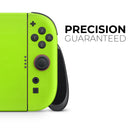 Solid Green V3 // Premium Vinyl Wrap Skin Kit Compatible with the Nintendo Switch 2