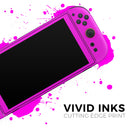 Solid Hot Pink V2 // Premium Vinyl Wrap Skin Kit Compatible with the Nintendo Switch 2