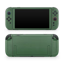 Solid Hunter Green // Premium Vinyl Wrap Skin Kit Compatible with the Nintendo Switch 2