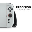 Solid Light Gray // Premium Vinyl Wrap Skin Kit Compatible with the Nintendo Switch 2