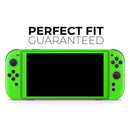 Solid Lime Green V2 // Premium Vinyl Wrap Skin Kit Compatible with the Nintendo Switch 2