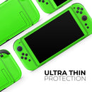 Solid Lime Green V2 // Premium Vinyl Wrap Skin Kit Compatible with the Nintendo Switch 2