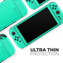 Solid Mint V3 // Premium Vinyl Wrap Skin Kit Compatible with the Nintendo Switch 2