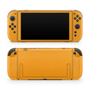 Solid Orange // Premium Vinyl Wrap Skin Kit Compatible with the Nintendo Switch 2