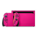 Solid Pink V2 // Premium Vinyl Wrap Skin Kit Compatible with the Nintendo Switch 2