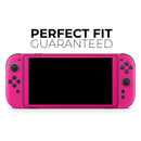 Solid Pink V2 // Premium Vinyl Wrap Skin Kit Compatible with the Nintendo Switch 2