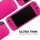 Solid Pink V2 // Premium Vinyl Wrap Skin Kit Compatible with the Nintendo Switch 2
