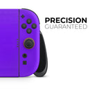 Solid Purple // Premium Vinyl Wrap Skin Kit Compatible with the Nintendo Switch 2