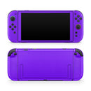 Solid Purple // Premium Vinyl Wrap Skin Kit Compatible with the Nintendo Switch 2