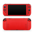 Solid Red // Premium Vinyl Wrap Skin Kit Compatible with the Nintendo Switch 2