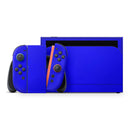 Solid Royal Blue // Premium Vinyl Wrap Skin Kit Compatible with the Nintendo Switch 2