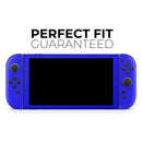 Solid Royal Blue // Premium Vinyl Wrap Skin Kit Compatible with the Nintendo Switch 2