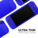 Solid Royal Blue // Premium Vinyl Wrap Skin Kit Compatible with the Nintendo Switch 2