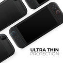 Solid State Black // Premium Vinyl Wrap Skin Kit Compatible with the Nintendo Switch 2