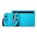 Solid Turquoise Blue // Premium Vinyl Wrap Skin Kit Compatible with the Nintendo Switch 2