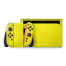 Solid Yellow // Premium Vinyl Wrap Skin Kit Compatible with the Nintendo Switch 2