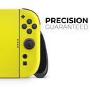 Solid Yellow // Premium Vinyl Wrap Skin Kit Compatible with the Nintendo Switch 2