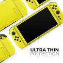 Solid Yellow // Premium Vinyl Wrap Skin Kit Compatible with the Nintendo Switch 2