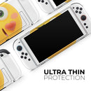 Sour Kiss Friendly Emoticons // Premium Vinyl Wrap Skin Kit Compatible with the Nintendo Switch 2